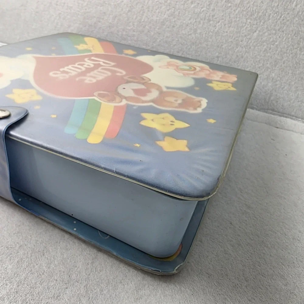 Vintage 1984 Kenner Care Bears Collector Carrying Case Storage Box Figures